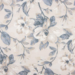 Bedrucktes Canvas mit Aquarellmuster in Blau und Beige - Ribes y Casals