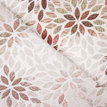 Canvas mit bedrucktem Blättermuster im Herbst-Stil - Ribes y Casals