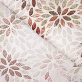 Canvas mit bedrucktem Blättermuster im Herbst-Stil - Ribes y Casals