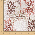 Canvas mit bedrucktem Blättermuster im Herbst-Stil - Ribes y Casals