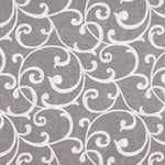Canvas mit grauem und weißem Zierzweig-Motiv - Ribes y Casals