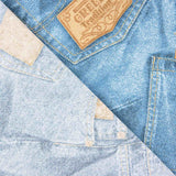 Bedruckte Denim-Leinwand Denim-Jeans - Ribes y Casals