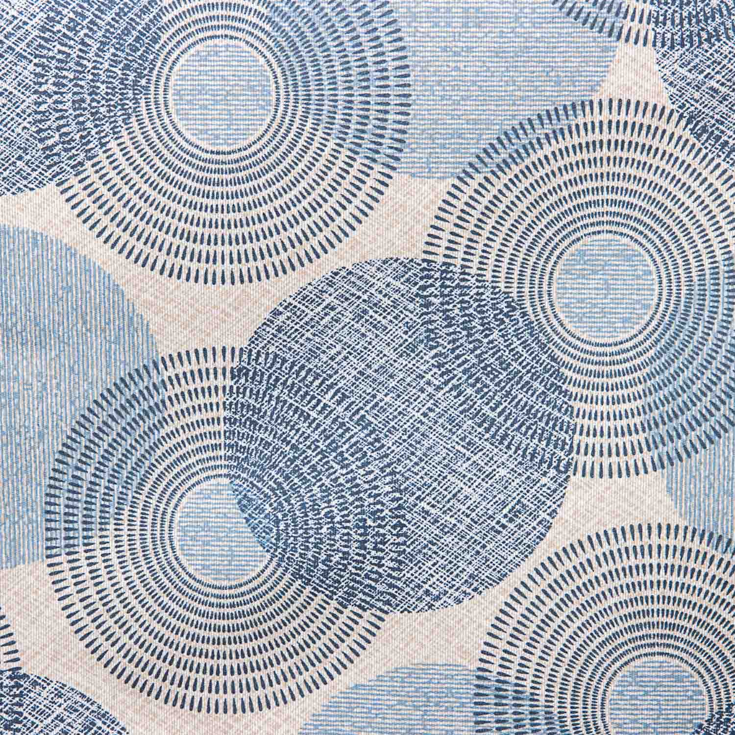 Resin Tischdecke Kreise Blau - Ribes y Casals