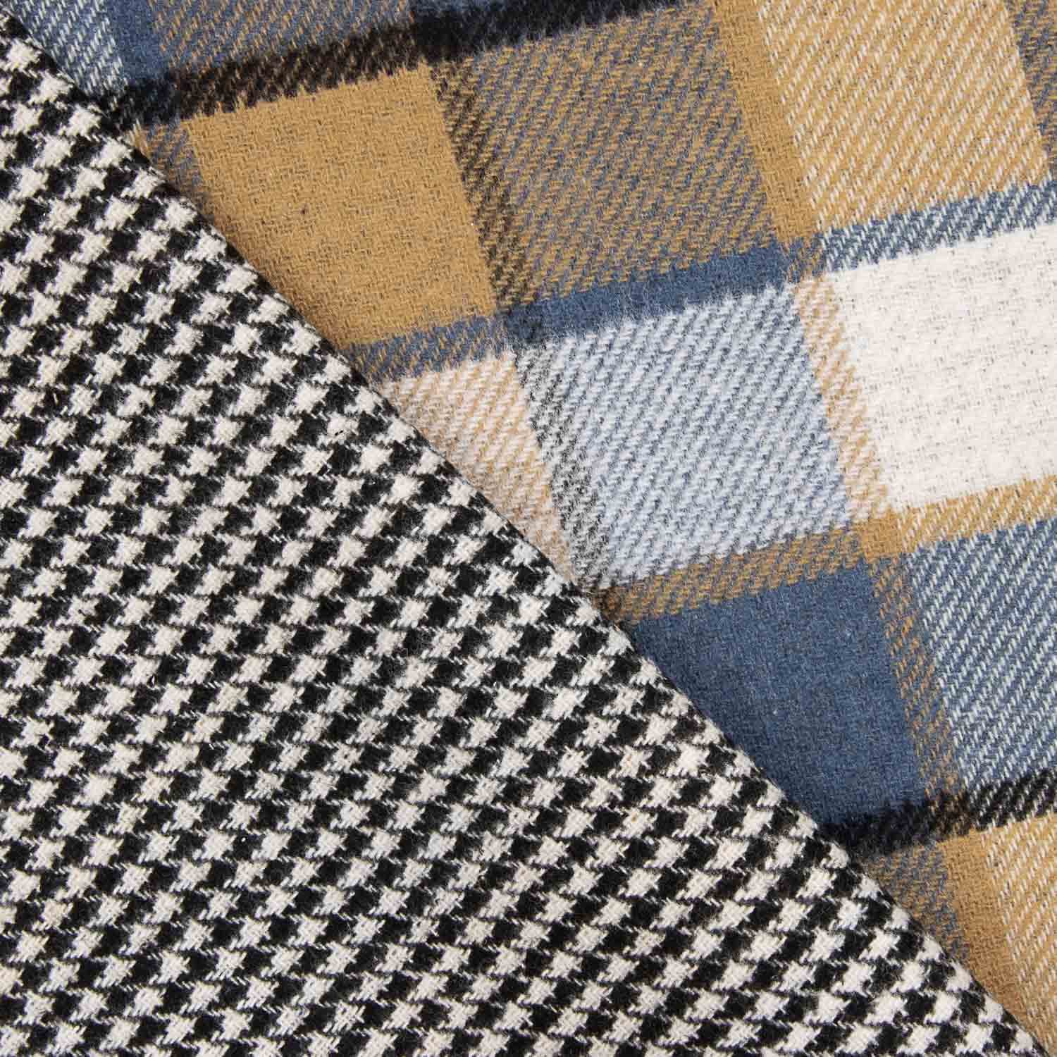 Reversible Wolle Blau - Ribes y Casals