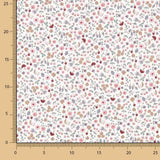 Bio-Garten Baumwollstoff 150 x 150 cm - Ribes y Casals