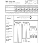 Burda Schnittmuster 7966 Hose - Ribes y Casals