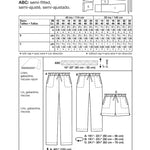 Burda Schnittmuster 7966 Hose - Ribes y Casals