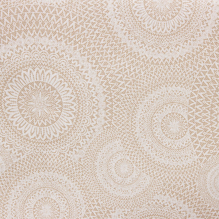 Mandalas-Tischdecke mit Harzbeschichtung, beige - Ribes y Casals
