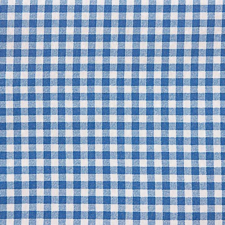 Blaue Vichy-Tischdecke mit Beschichtung - Ribes y Casals