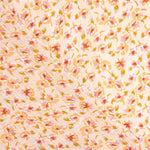 Bambula Polyester mit Wildblumenmuster in Pfirsich - Ribes y Casals