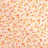 Bambula Polyester mit Wildblumenmuster in Pfirsich - Ribes y Casals