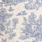 Toile de Jouy Kunstharz Baumwolle Blau-Weiß - Ribes y Casals