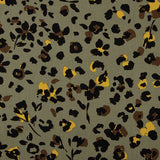 Viskose-Stoffrest mit „Jungle Chic“-Muster in Grün – verschiedene Längen x 150 cm breit - Ribes y Casals