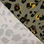Viskose-Stoffrest mit „Jungle Chic“-Muster in Grün – verschiedene Längen x 150 cm breit - Ribes y Casals