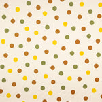 Retal Fama Strecht Shiny Oil Polka Dots - Verschiedene Größen x Breite 140 cm - Ribes y Casals