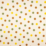 Retal Fama Strecht Shiny Oil Polka Dots - Verschiedene Größen x Breite 140 cm - Ribes y Casals