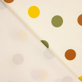 Retal Fama Strecht Shiny Oil Polka Dots - Verschiedene Größen x Breite 140 cm - Ribes y Casals