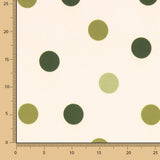 Fama Strecht Shine Grün Polka Dots - Ribes y Casals