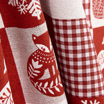 Bedrucktes Canvas „Weihnachten“ im nordischen Patchwork-Stil - Ribes y Casals