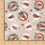 Bedrucktes Canvas mit Gnomen - Ribes y Casals