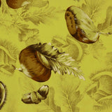 Natürlicher Seidenkrepp Golden Chestnuts - Ribes y Casals
