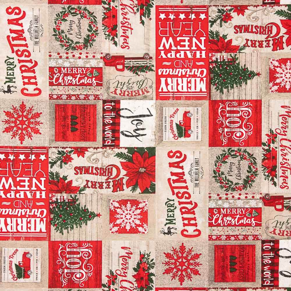 Weihnachten Weihnachtsleinwand - Ribes y Casals