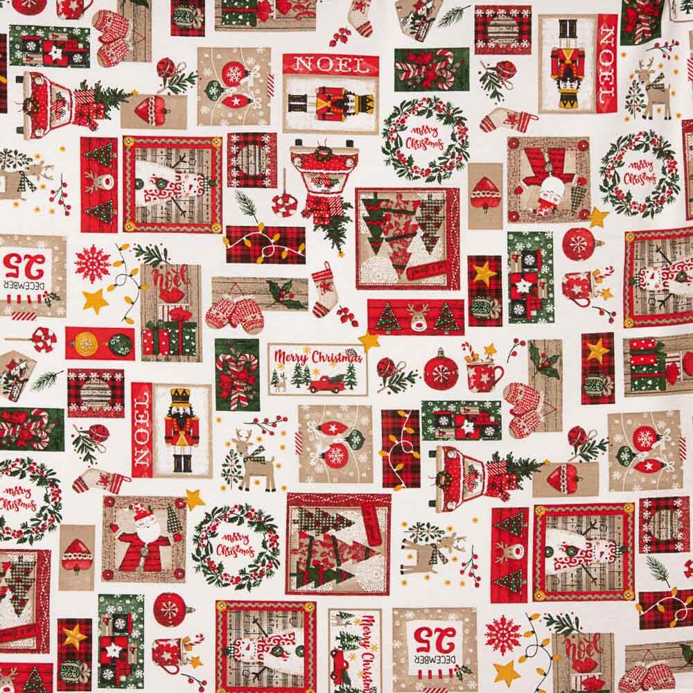 Weihnachts-Nelken-Leinwand - Ribes y Casals