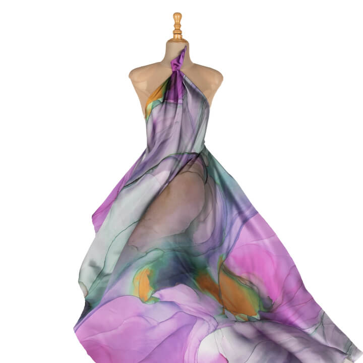 Satin mit „Aguas“-Muster - Ribes y Casals