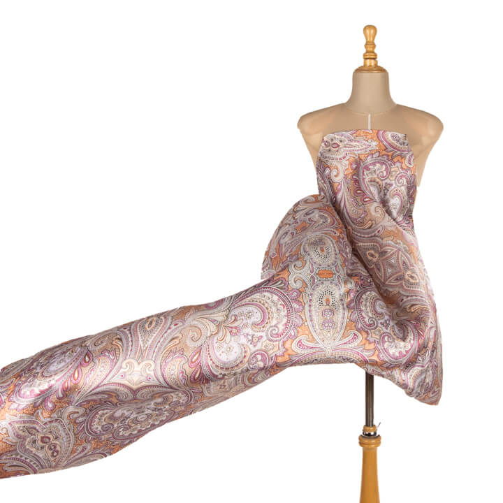 Satin mit Bombay-Muster - Ribes y Casals