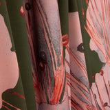 Satin mit Hibiskus-Muster - Ribes y Casals