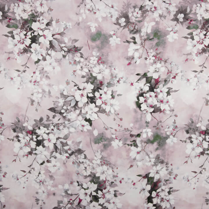 Satin mit Jasmin-Muster - Ribes y Casals