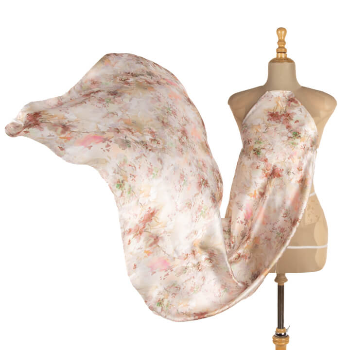 Bedruckter Satin „Lily“ - Ribes y Casals