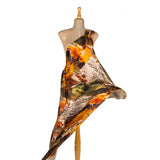 Satin mit Moos-Print - Ribes y Casals