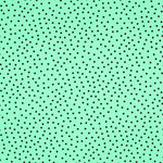 Krepp-Polka-Dots Schwarz 7mm Mint - Ribes y Casals