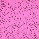 Krepp-Polka-Dots Schwarz 7mm Fuchsia - Ribes y Casals