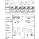 Schnittmuster Burda 8108 Kombi - Ribes y Casals