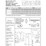 Schnittmuster Burda 8108 Kombi - Ribes y Casals