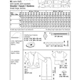 Schnittmuster Burda 8108 Kombi - Ribes y Casals