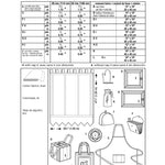 Schnittmuster Burda 8125 Zubehör Küche - Ribes y Casals