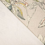 Bedruckte Canvas-Half-Panamagewebe-Segeltuchplane mit Botanikmuster und Aquarellmuster - Ribes y Casals