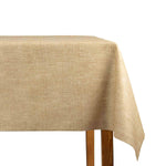 Einfarbige, beschichtete Tischdecke in Beige - Ribes y Casals