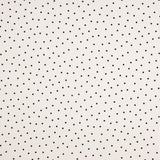 Elastischer Gabardine 0,5cm Polka Dots Weiß - Ribes y Casals