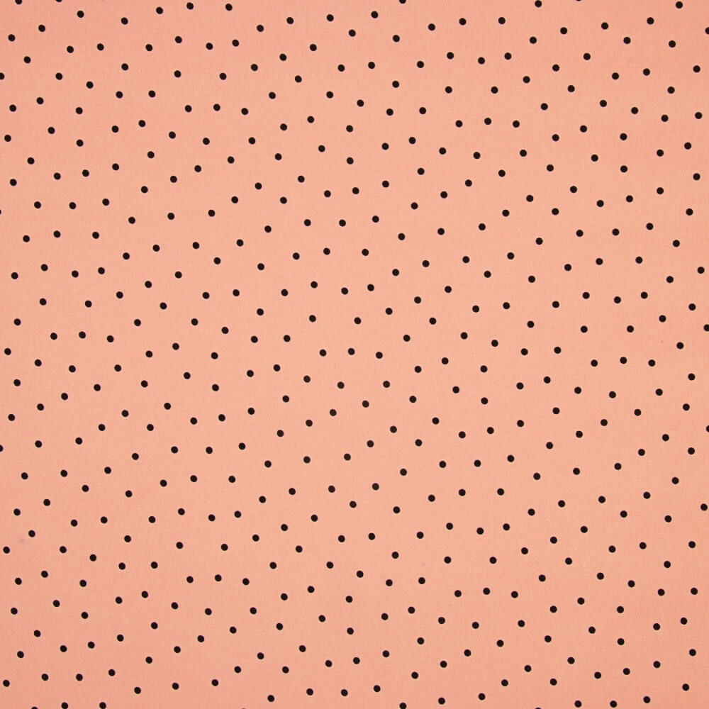 Rosa Polka Dots Elastischer Trenchcoat 0,5cm - Ribes y Casals