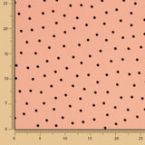Rosa Polka Dots Elastischer Trenchcoat 0,5cm - Ribes y Casals