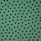 Salbeigrün gepunktet 2cm elastischer Gabardine - Ribes y Casals