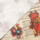 Harzbeschichtet, fleckabweisend, Weihnachten, Vintage-Muster - Ribes y Casals