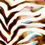 Gestrickt Viskose Elastan Zebra Druck Kunstwerk - Ribes y Casals