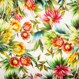 Natürliche Seide Satin Tropic Wave - Ribes y Casals