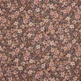 Baumwollstoff „Wilder Garten“, braun - Ribes y Casals