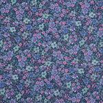 Baumwollstoff „Wilder Garten“ Blau - Ribes y Casals